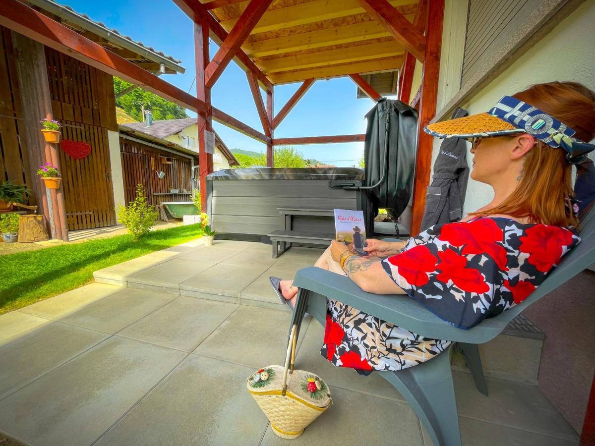 Gite Du Silberwald Charmant Gite Avec Spa - Jacuzzi , Acces Privatif Stosswihr Ngoại thất bức ảnh